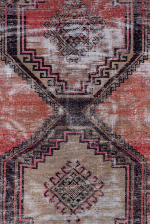 Vintage Oushak Runner Rug (2' x 9')